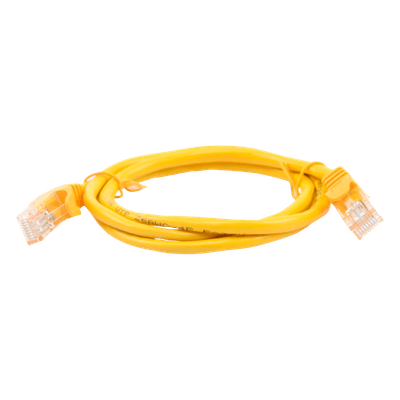 Cable de Parcheo UTP Cat5e - 1 Metro (3.28 Pies) - Amarillo