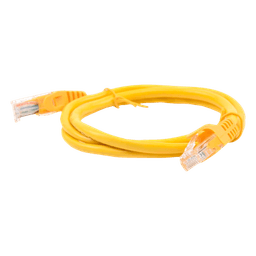 Cable de Parcheo UTP Cat5e - 1 Metro (3.28 Pies) - Amarillo
