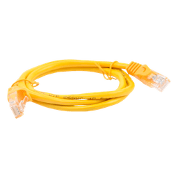 Cable de Parcheo UTP Cat5e - 1 Metro (3.28 Pies) - Amarillo
