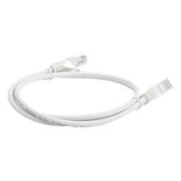 Cable de Parcheo UTP Cat5e - 1 Metro (3.28 Pies) - Blanco