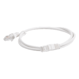 Cable de Parcheo UTP Cat5e - 1 Metro (3.28 Pies) - Blanco