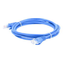 Cable de Parcheo UTP Cat5e - 2 Metros (6.56 Pies) - Azul