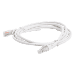 Cable de Parcheo UTP Cat5e - 2 Metros (6.56 Pies) - Blanco