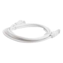 Cable de Parcheo UTP Cat5e - 2 Metros (6.56 Pies) - Blanco
