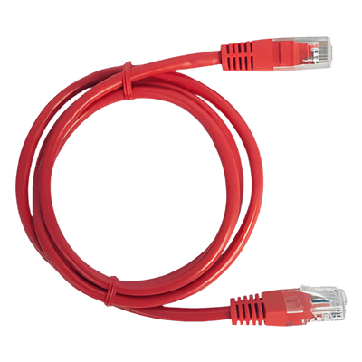 Cable de Parcheo UTP Cat5e - 3.0 Metros (9.84 Pies) - Rojo