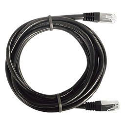 Cable de Parcheo FTP Cat5e - 2.0 Metros (6.56 Pies) - Negro