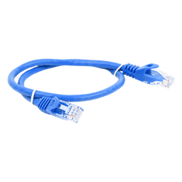 Cable de Parcheo UTP Cat6 - 0.5 Metros (1.64 Pies) - Azul