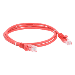 Cable de Parcheo UTP Cat6 - 0.5 Metros (1.64 Pies) - Rojo