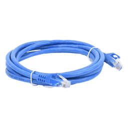 Cable de Parcheo UTP Cat6 - 2 Metros (6.56 Pies) - Azul