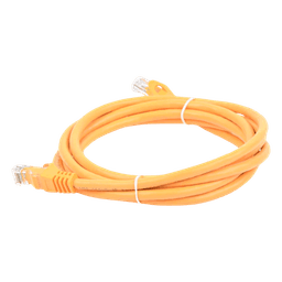 Cable de Parcheo UTP Cat6 - 2 Metros (6.56 Pies) - Amarillo