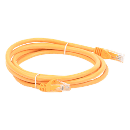 Cable de Parcheo UTP Cat6 - 2 Metros (6.56 Pies) - Amarillo