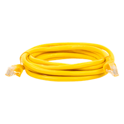 Cable de Parcheo UTP Cat6 - 3.0 Metros (9.84 Pies) - Amarillo
