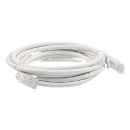 Cable de Parcheo UTP Cat6 - 3.0 Metros (9.84 Pies) - Blanco