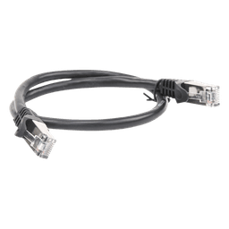 Cable de Parcheo FTP Cat6 - 0.5 Metros (1.64 Pies) - Negro
