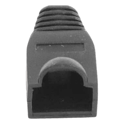 Bota Plástica para Protección de Plug RJ45, Color Negro