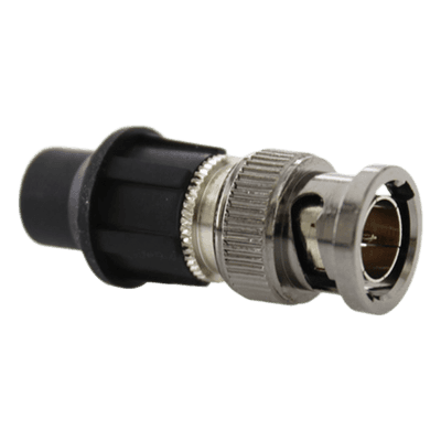 Conector a Presión para Cable Tipo RG6, RG59, RG178 en Sistema CaP (Incluye CaP Color Negro)