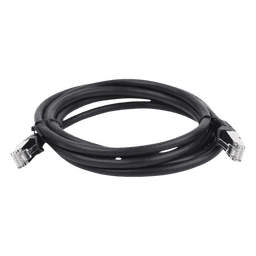Cable de Parcheo FTP Cat6 - 2.0 Metros (6.56 Pies) - Negro