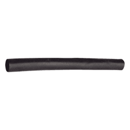 Tubo Termoencogible (Termofit) Negro de 1.2 m, 1/4" de Diámetro, Reduce de 2:1, Poliolefina.