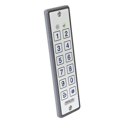 Lector ultra delgado de proximidad con teclado, capacidad de lectura de tarjetas  de proximidad de 125 Khz (tipo EM y HID)