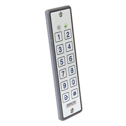 Lector ultra delgado de proximidad con teclado, capacidad de lectura de tarjetas  de proximidad de 125 Khz (tipo EM y HID)