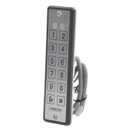 Lector ultra delgado de proximidad con teclado, capacidad de lectura de tarjetas  de proximidad de 125 Khz (tipo EM y HID)
