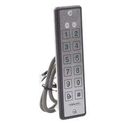 Lector ultra delgado de proximidad con teclado, capacidad de lectura de tarjetas  de proximidad de 125 Khz (tipo EM y HID)