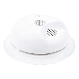 Detector de humo, autónomo, ionización, con luz de escape