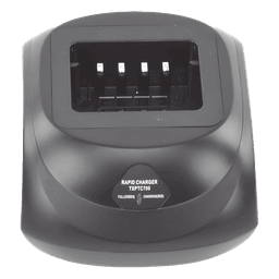 Cargador Rápido para Radio Portátil / 800 mA / 120-230 VAC / Carga en 2.5 h / 4 Modos de Operación / Policarbonato Resistente
