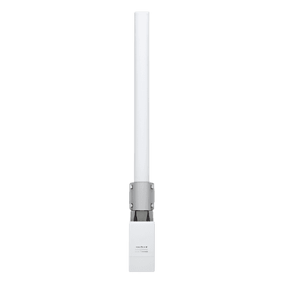 Antena omnidireccional, potente cobertura de 360°, doble polaridad MIMO 2x2, frecuencia 5 GHz (5.45-5.85 GHz) de 10 dBi