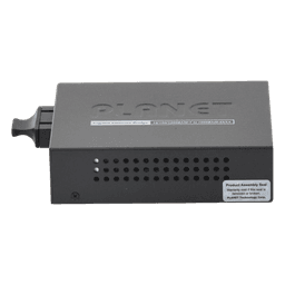 Convertidor de Medios UTP/ Fibra Óptica de 1000 Mbps, Multi-Modo, Hasta 550 m, Conector SC
