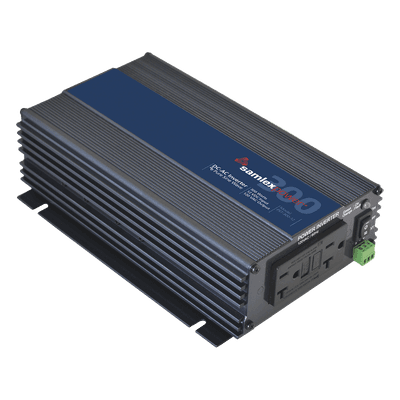 Inversor de corriente onda pura 300W, entrada 12 Vcc, salida 120 Vca 60 Hz