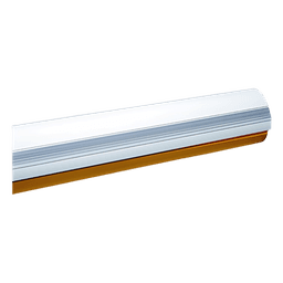 G03750 Mástil de semi-tubular para KX-BG-GA, 4 metros, Color blanco semi elíptico