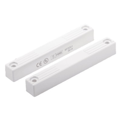 SFIRE SF-2041 / Contacto Magnético Delgado / GAP 70 mm / 12 VCC / NC / Puertas y Ventanas