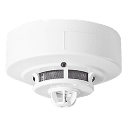 Detector de humo fotoeléctrico con detector de temperatura, conexión a 4 hilos