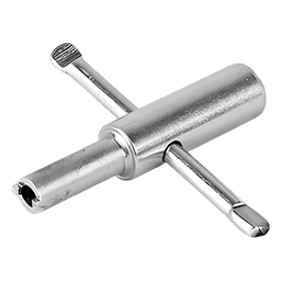 Llave de tubo para desatornillar opresores de radios portátiles digitales KENWOOD.