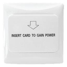 Interruptor de Energía para Hotel / Activación con Tarjeta MIFARE / 110VCA 30A / Compatible M1K y M4K