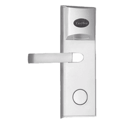 Cerradura para Hotel Izquierda / MIFARE 13.56 MHz / Acero Inoxidable / 224 Eventos / 4 Baterías AA