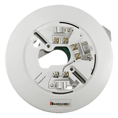 Base De 6" Color Hueso Con Aislador De Cortocircuito Para Sensores Análogos Direccionales Hochiki (0300-04990)