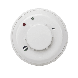 Detector dual fotoeléctrico de humo y calor inalámbrico con transmisor integrado, serie 5800