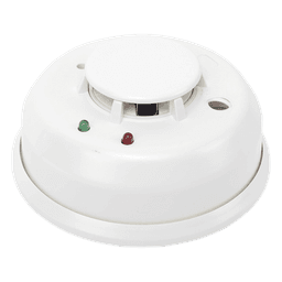 Detector dual fotoeléctrico de humo y calor inalámbrico con transmisor integrado, serie 5800