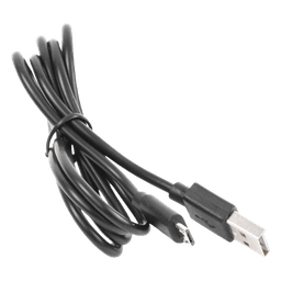 Cable programador y cargador USB a Micro USB color negro