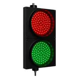Semáforo / Señalización Rojo y Verde / Diametro 20 cm.
