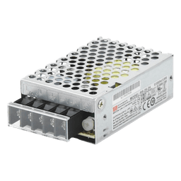 Fuente de Poder Industrial Conmutada 25W de Potencia, 24Vcc, 1.1A