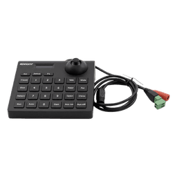 Mini Teclado controlador PTZ con pantalla LCD y joystick altamente resistente