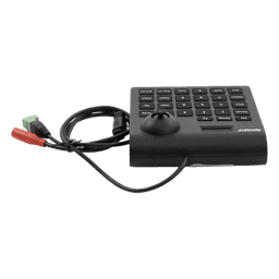 Mini Teclado controlador PTZ con pantalla LCD y joystick altamente resistente