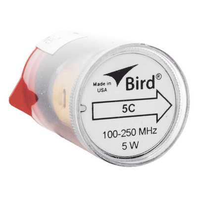 Elemento de 5 Watt en linea 7/8" para Wattmetro BIRD 43 en Rango de Frecuencia de 100 a 250 MHz.