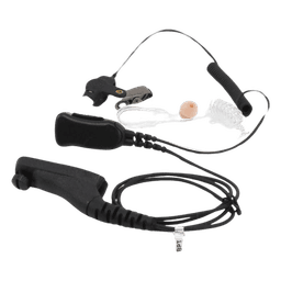 MICRÓFONO DE SOLAPA CON AUDÍFONO DISCRETO P/ MOTOROLA (MOTOTRBO) XPR6500 / XPR6550 / DGP4150 / DGP6150/ DGP8550 / DGP5550 / APX7000.