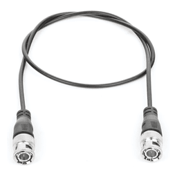 Cable Coaxial Armado con Conector BNC (Video) / Longitud de 0.6 Metros (1.97 Pies) / Optimizado para Cámaras 4K / Uso en Interior