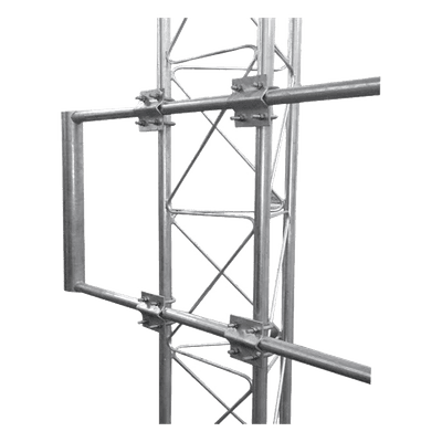 Brazo Uso Rudo para Torre STZ Galvanizado Electrolítico de 170 x 60 cm Tubo 2" Ced 30.