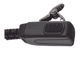 Micrófono-Audífono de Tubo Acústico / Grado Médico / PTT de Alta Resistencia / Cable Reforzado con Kevlar / Compatible con Radios KENWOOD y TXPRO